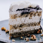 Tort cu nucă NOIX - Felie